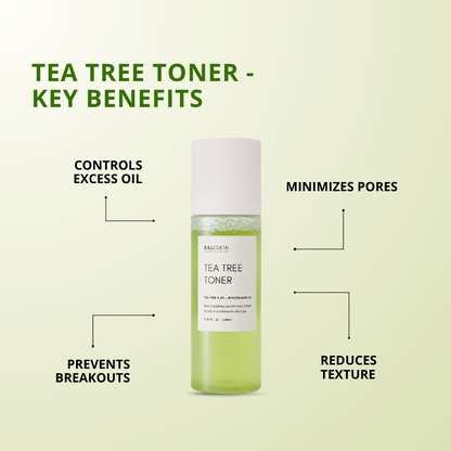 TEA TREE TONER - Skin Clearing Mattifying Toner