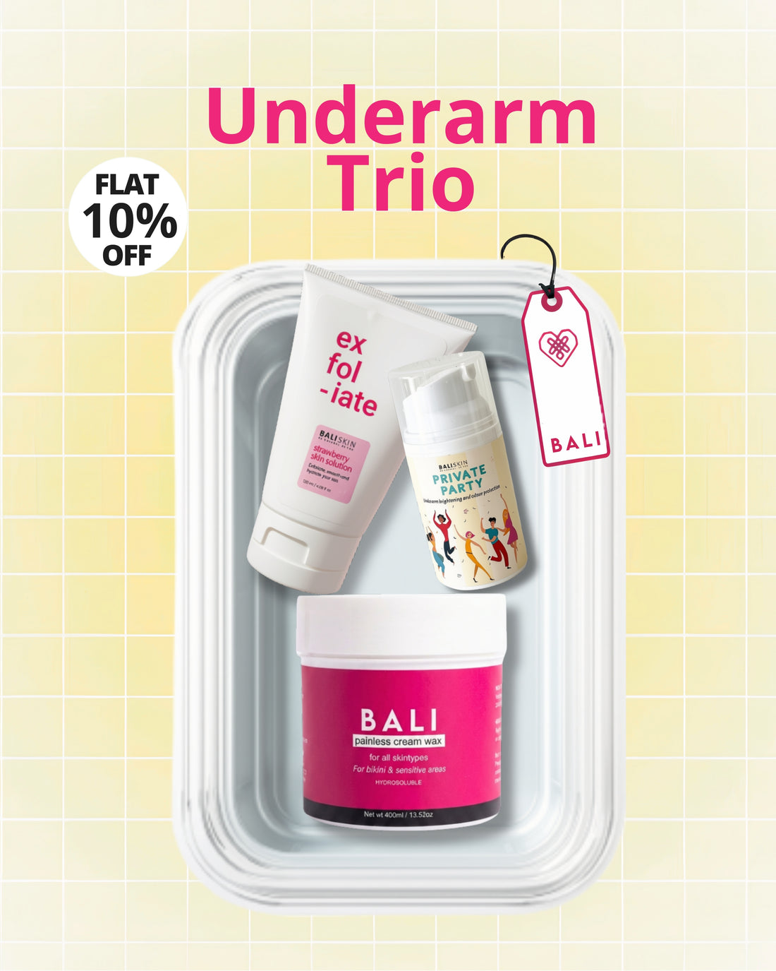 Underarm Trio